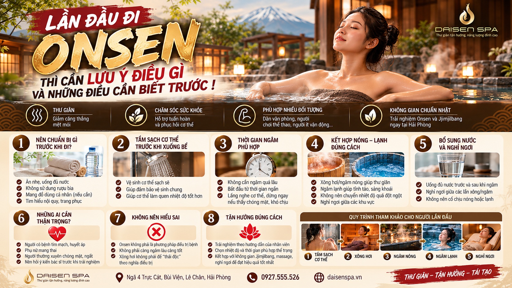 LẦN ĐẦU ĐI ONSEN THÌ CẦN LƯU Ý ĐIỀU GÌ VÀ NHỮNG ĐIỀU CẦN BIẾT TRƯỚC !